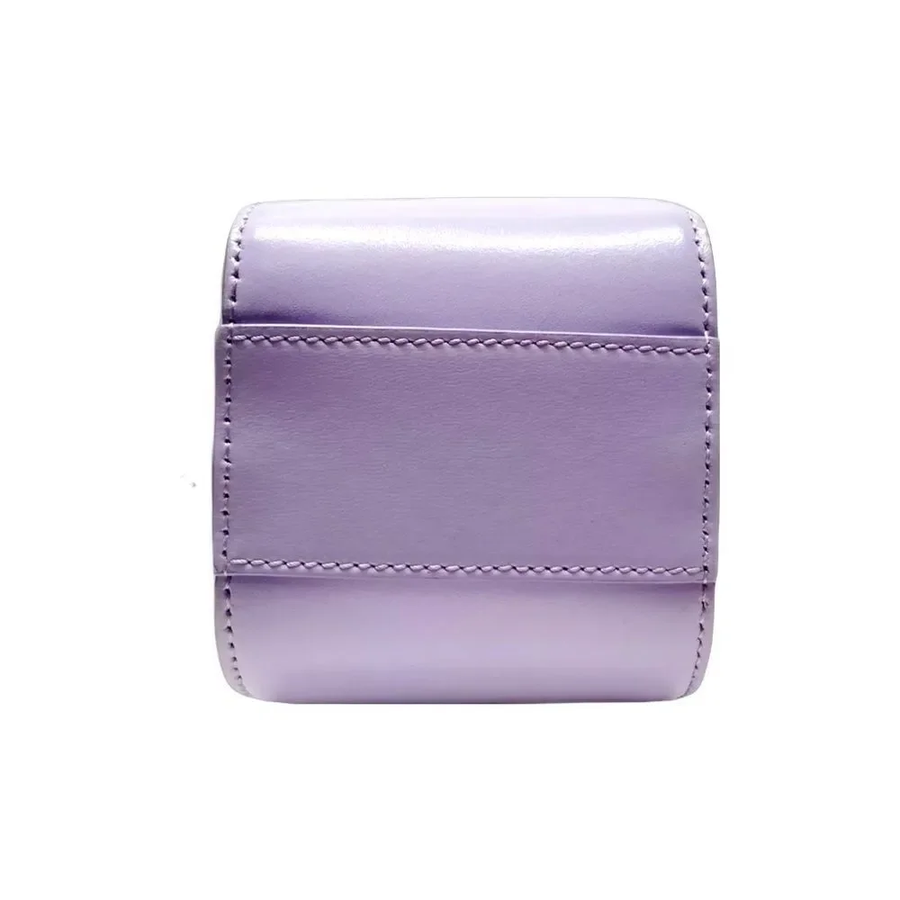 Auth Givenchy Lilac Purple Polished Leather Mini Vertical Antigona Satchel Ex++